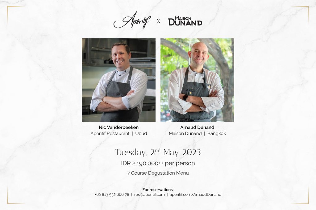 Apéritif x Arnaud Dunand