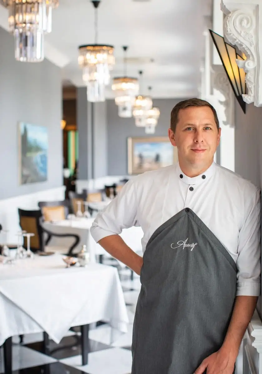 Executive chef of Apéritif Restaurant Ubud: Nic Vanderbeeken